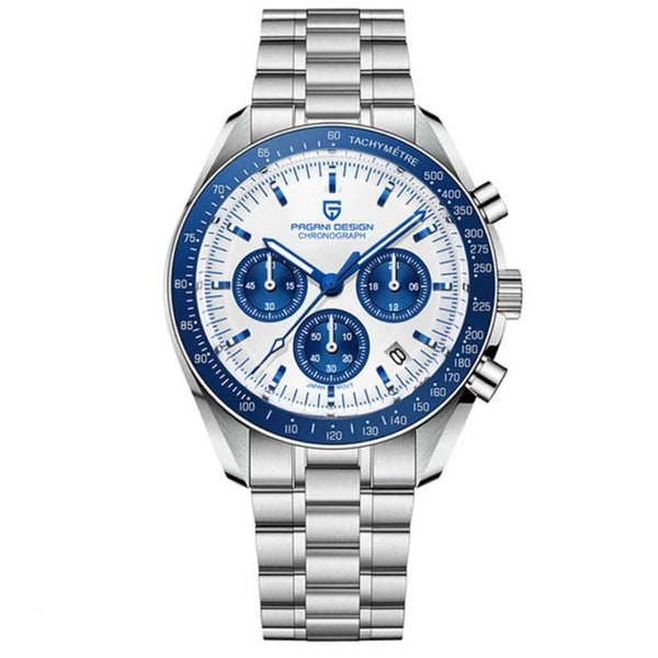 Marchier Chrono Blue Watch
