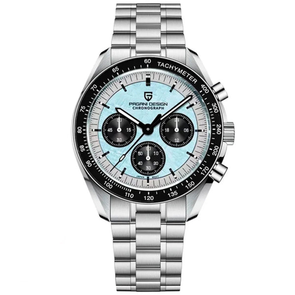 Marchier Chrono Sky Blue Watch
