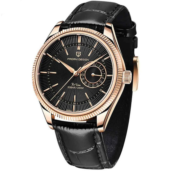 Marchier Legacy Black & Gold Watch