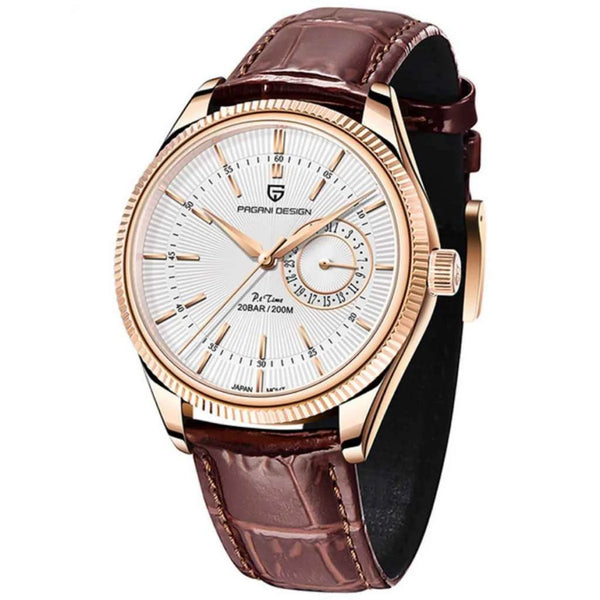 Marchier Legacy White & Gold Watch