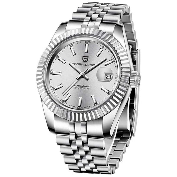 Marchier Shawn Silver Watch